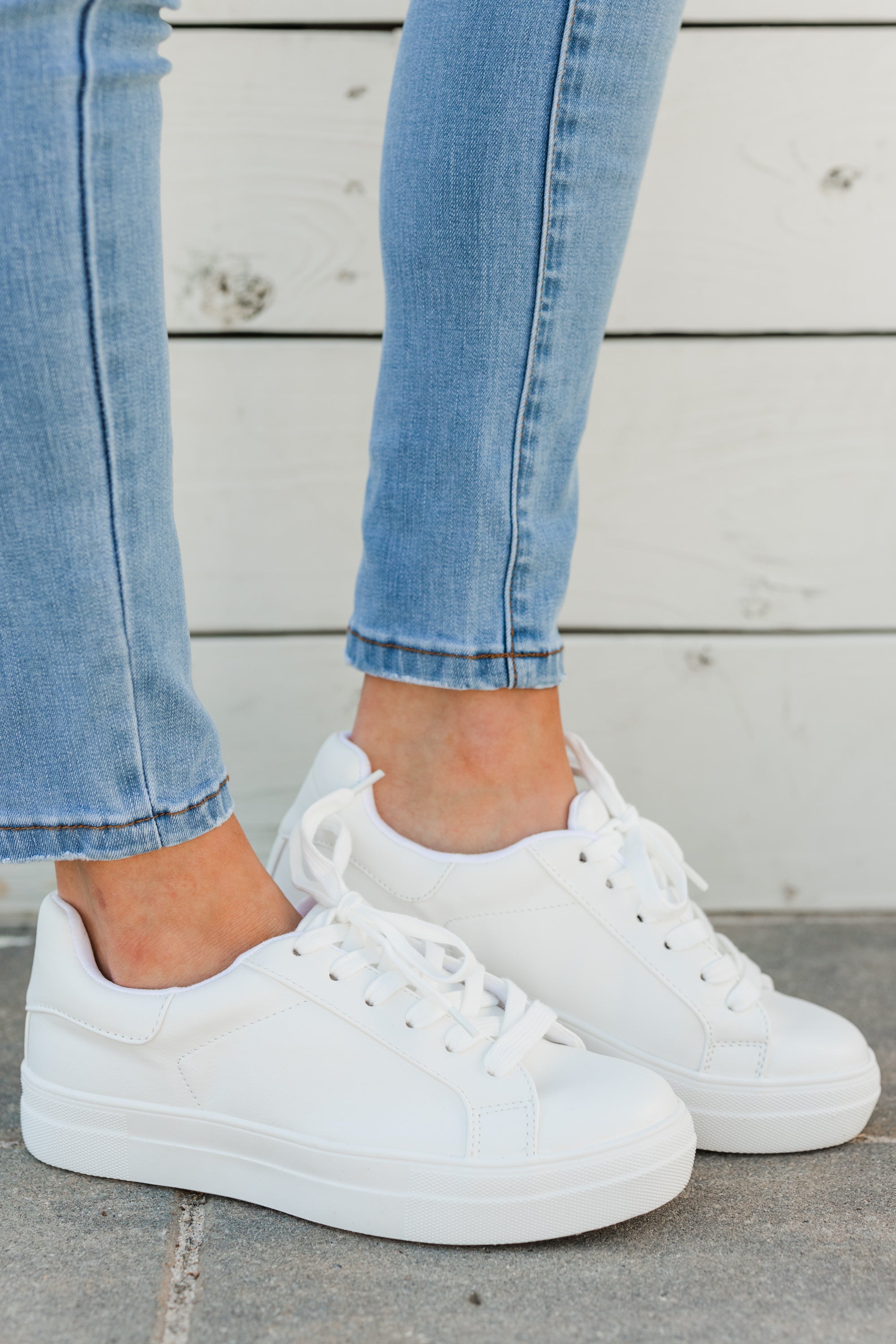 Moving Forward White Sneakers