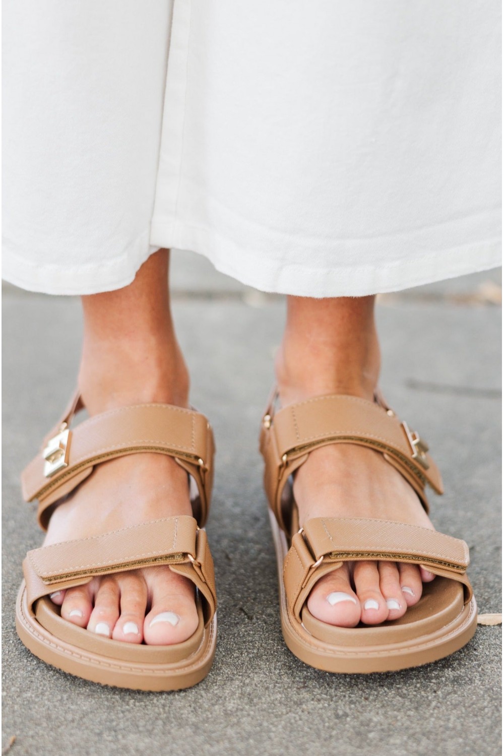 Feeling Your Best Tan Brown Sandals