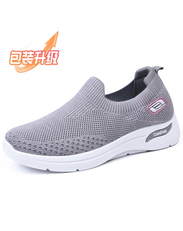 Shoes Women 2023 New Foreign Trade Women's Shoes Casual Walking Soft Soled Mother's Shoes Tiktok Fashion Breathable Sports Shoes Women